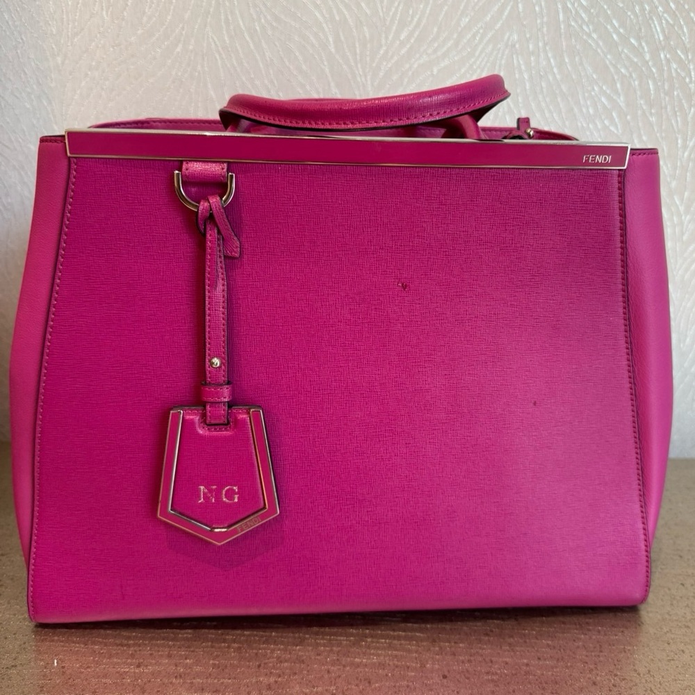 Fendi Vibrant Pink Satchel